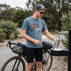 Perfect Geometry T‑Shirt — Blue Jean lifestyle
