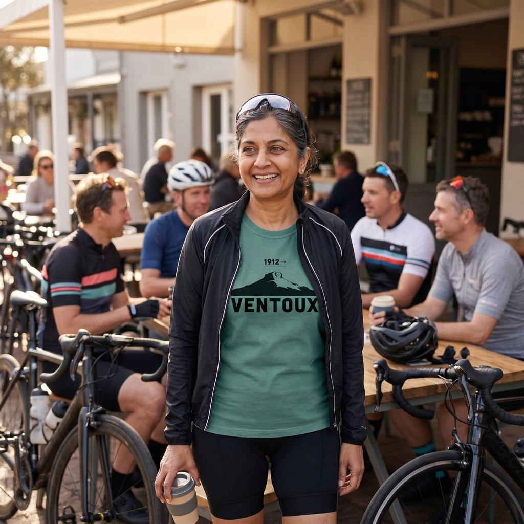Ventoux 1912 Tour T‑Shirt — Blue Spruce lifestyle