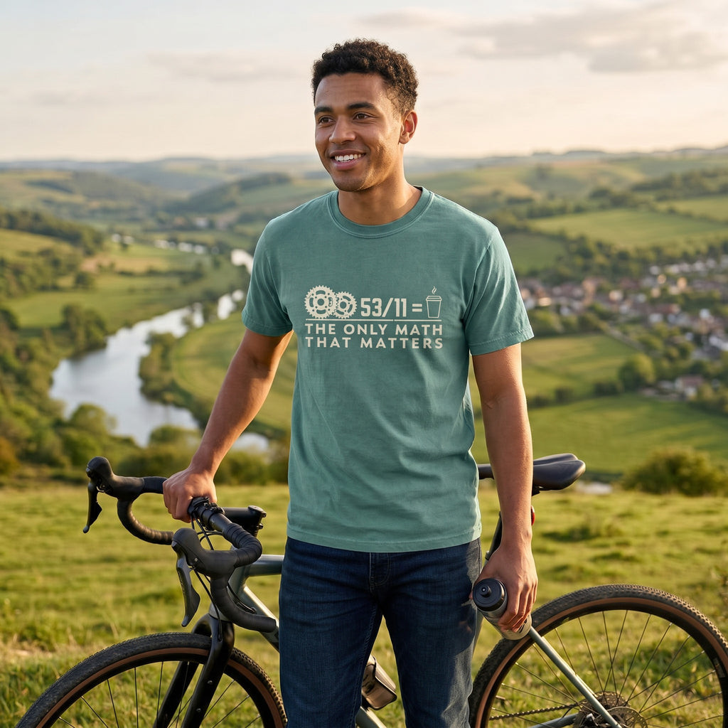 53/11 Matters T‑Shirt — Blue Spruce lifestyle