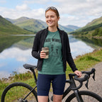 Stage Winner Cycling T-Shirt — Blue Spruce lifestyle