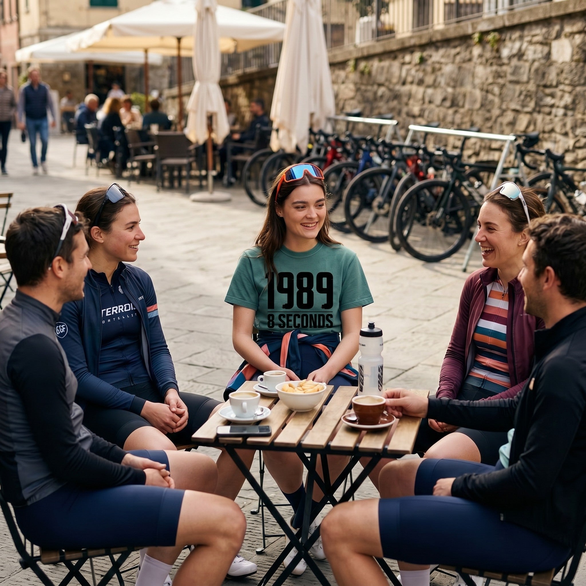 1989 in 8 Seconds T-Shirt — Blue Spruce lifestyle