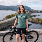 This Bike Thing Escalated T-Shirt — Blue Spruce lifestyle