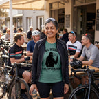 99% Hidden 1% Uploaded Cycling T-Shirt — Blue Spruce lifestyle