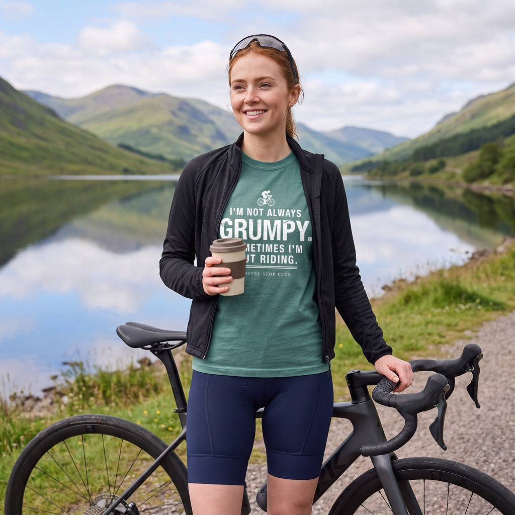 I'm Not Always Grumpy T-Shirt — Blue Spruce lifestyle