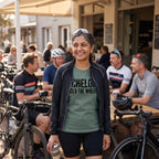 Echelon Hold the Wheel Tour T-Shirt — Blue Spruce lifestyle