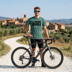 Grande Boucle TdF Cycling T-Shirt — Blue Spruce lifestyle