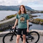 Go For A Ride Biker T‑Shirt — Blue Spruce lifestyle