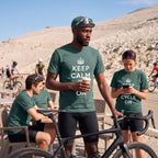 Keep Calm and Cycle On T-Shirt — Blue Spruce lifestyle