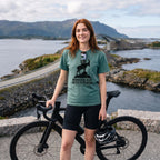 Mountain Goat Cycling T-Shirt — Blue Spruce lifestyle
