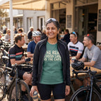 The Real Finish Line T‑Shirt — Blue Spruce lifestyle