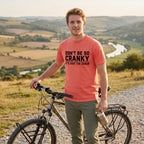 Don't Be So Cranky T‑Shirt — Bright Salmon lifestyle