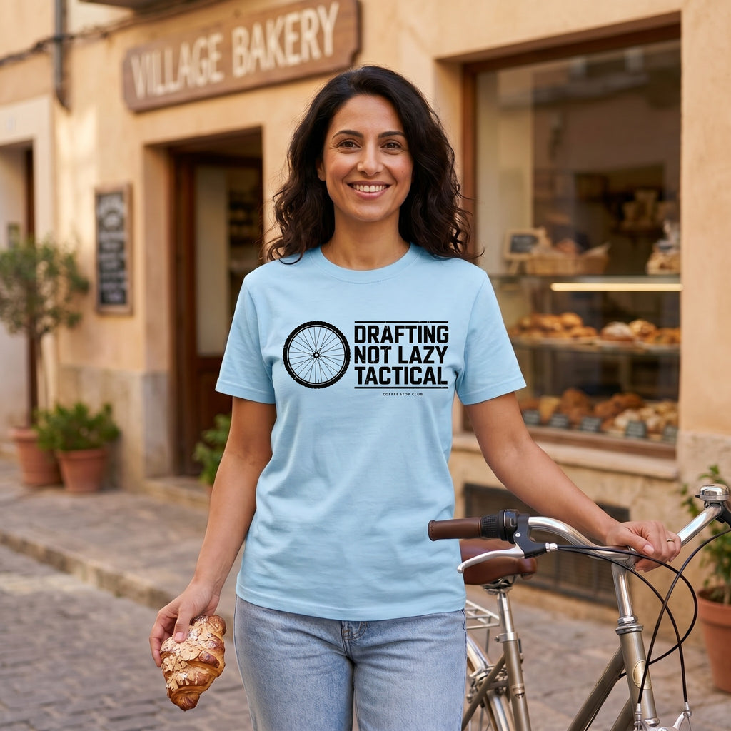 Drafting Not Lazy T-Shirt — Chambray lifestyle