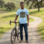 Riders Union Bakery T-Shirt — Chambray lifestyle