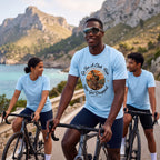 Cyclist Get Dropped T‑Shirt — Chambray lifestyle
