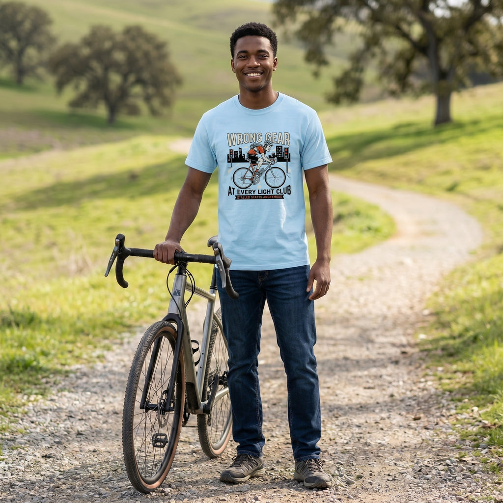 Wrong Gear at Light T-Shirt — Chambray lifestyle