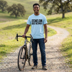 Echelon Hold the Wheel Tour T-Shirt — Chambray lifestyle