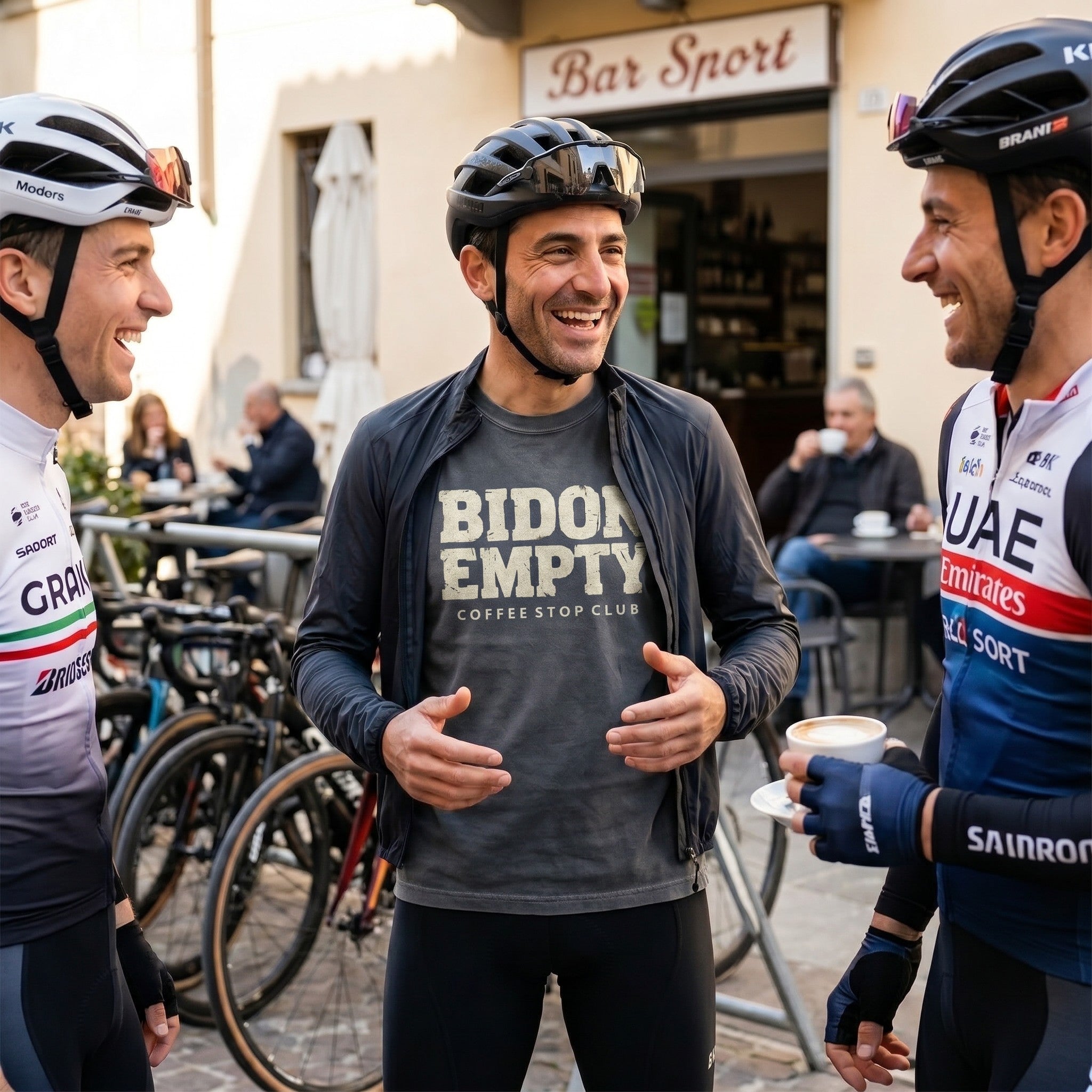 Bidon Empty Tour T‑Shirt — Denim lifestyle