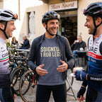 Soigneur Leg Rub Tour T‑Shirt — Denim lifestyle