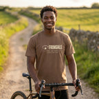 Fringale Fuel Critical Tour T‑Shirt — Espresso lifestyle