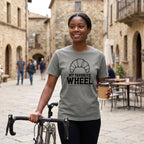 Favorite Wheel T-Shirt — Grey lifestyle