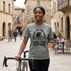 Drawn to the Light Cyclist T-Shirt — Grey lifestyle