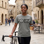 Drafting Not Lazy T-Shirt — Grey lifestyle