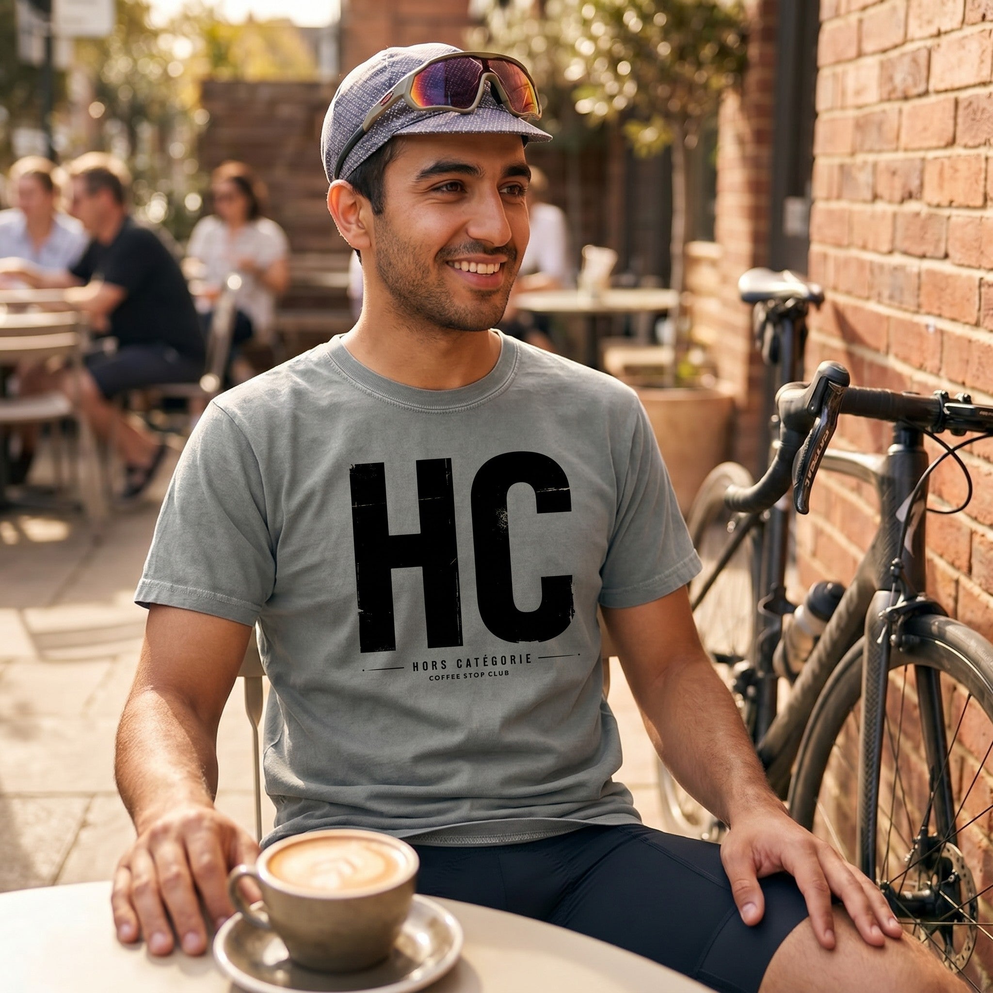 Hors Catégorie Tour T-Shirt — Grey lifestyle