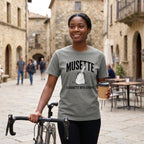 Mussette Bag Baguette T-Shirt — Grey lifestyle