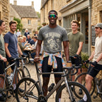 The Breakaway Cycling T-Shirt — Grey lifestyle