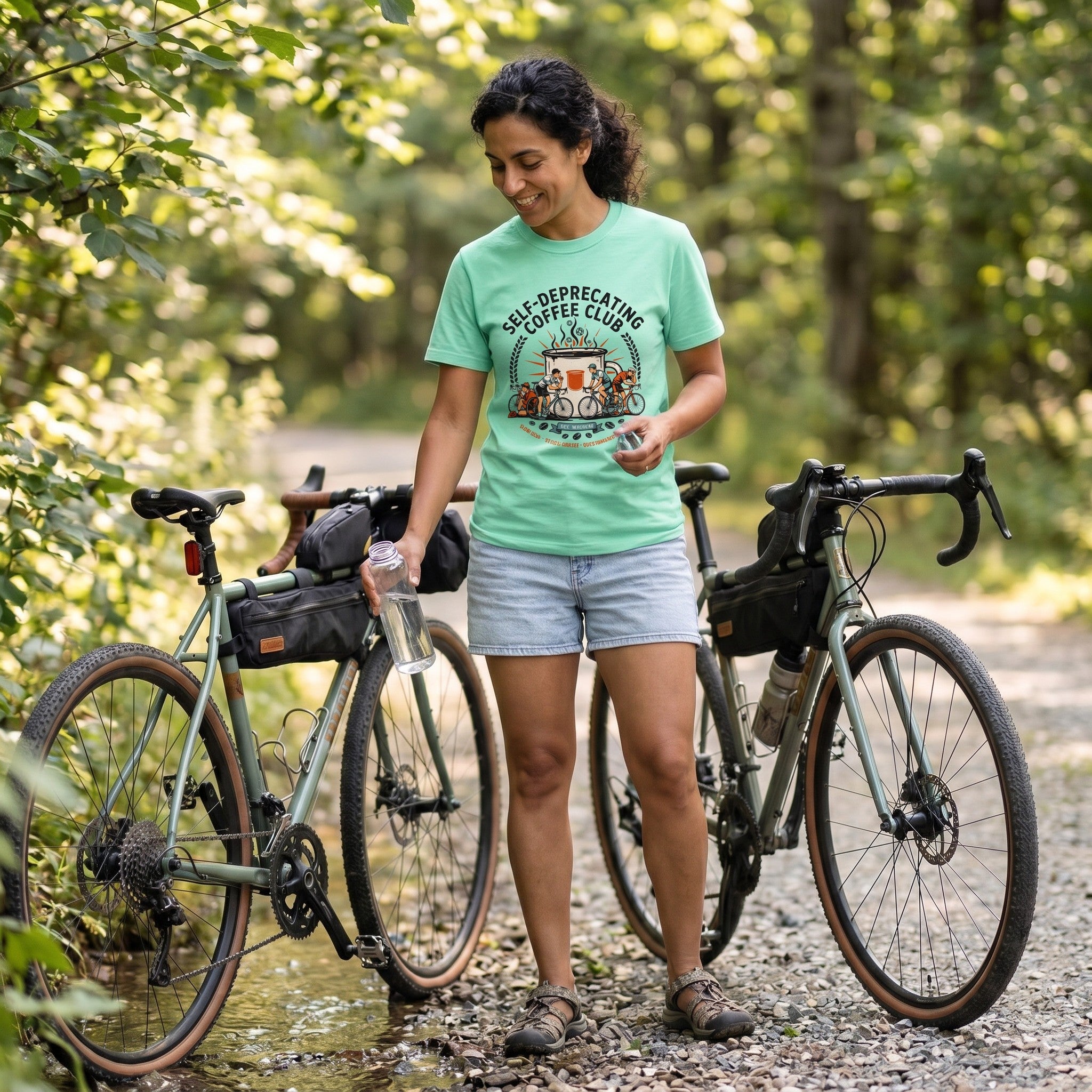 Self-Deprecating Cyclist T-Shirt — Island Reef lifestyle