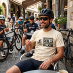 Descending Skills T-Shirt — Ivory lifestyle