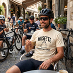 Mussette Bag Baguette T-Shirt — Ivory lifestyle