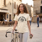 Perfect Rotation Cycling T-Shirt — Ivory lifestyle