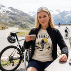 Tour de France CSC T-Shirt — Ivory lifestyle