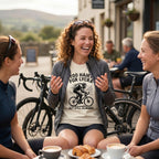 Too Hairy Cycling T-Shirt — Ivory lifestyle