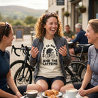 Drawn to the Light Cyclist T-Shirt — Ivory lifestyle