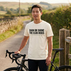 Rain or Shine T‑Shirt — Ivory lifestyle