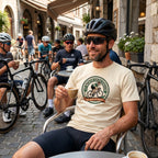 Never Gets Easier T-Shirt — Ivory lifestyle