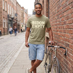 Bidon Empty Tour T‑Shirt — Khaki lifestyle