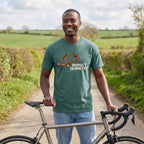 Perfect Geometry T‑Shirt — Light Green lifestyle