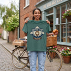 The Coffee Stop Club T‑Shirt — Light Green lifestyle