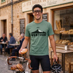 Ventoux 1912 Tour T‑Shirt — Light Green lifestyle