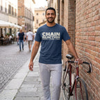 Chain Reaction T‑Shirt — Midnight lifestyle