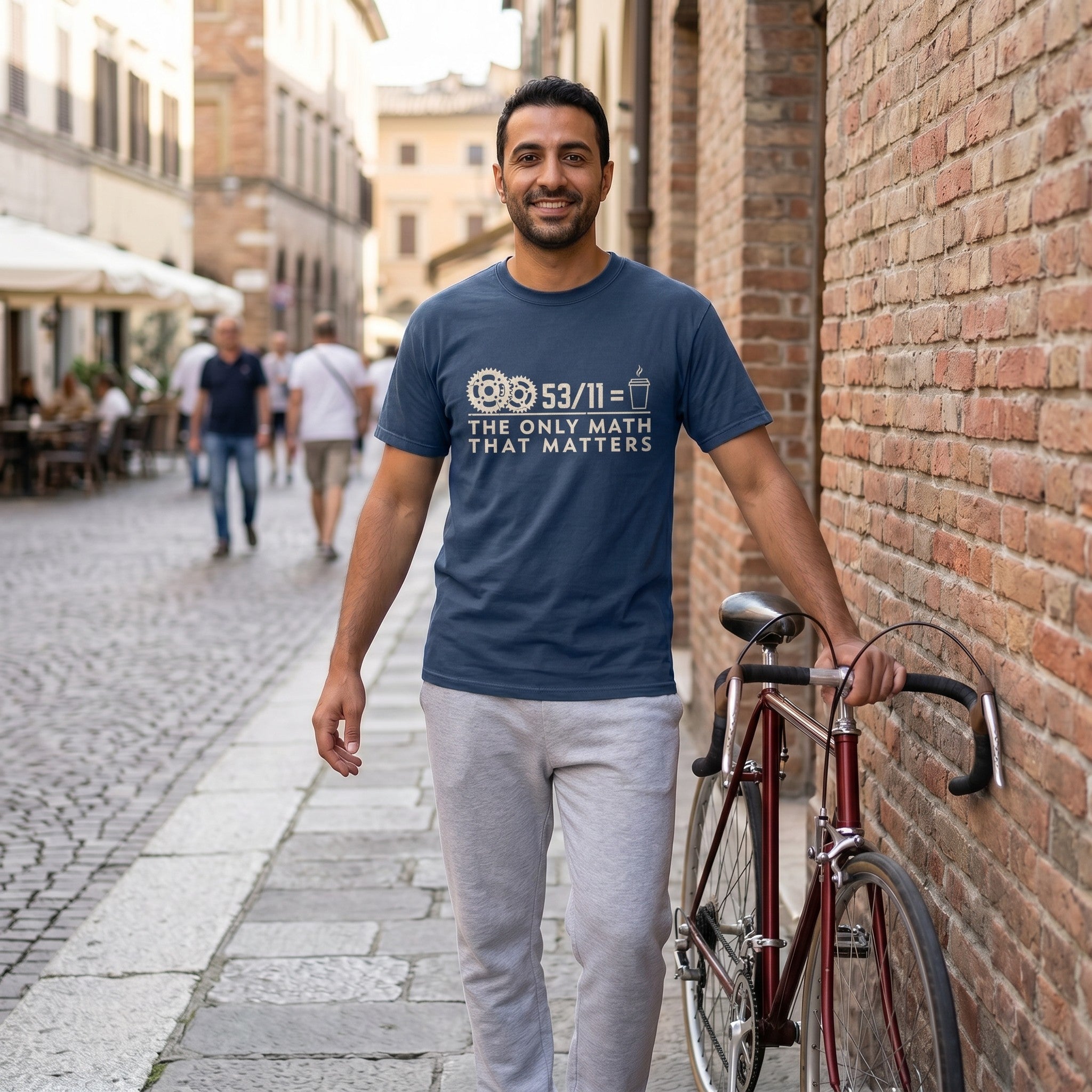53/11 Matters T‑Shirt — Midnight lifestyle