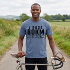 I Rode 800km For a Pain au Chocolat T‑Shirt — Mystic Blue lifestyle