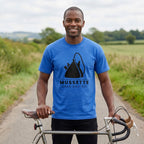 Mussette Grab & Go T‑Shirt — Mystic Blue lifestyle