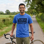 Lanterne Rouge Cycling T‑Shirt — Mystic Blue lifestyle