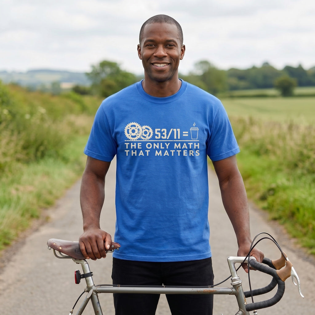 53/11 Matters T‑Shirt — Mystic Blue lifestyle