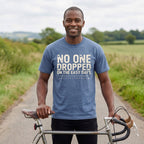 No-one Dropped T‑Shirt — Mystic Blue lifestyle