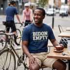 Bidon Empty Tour T‑Shirt — Navy lifestyle